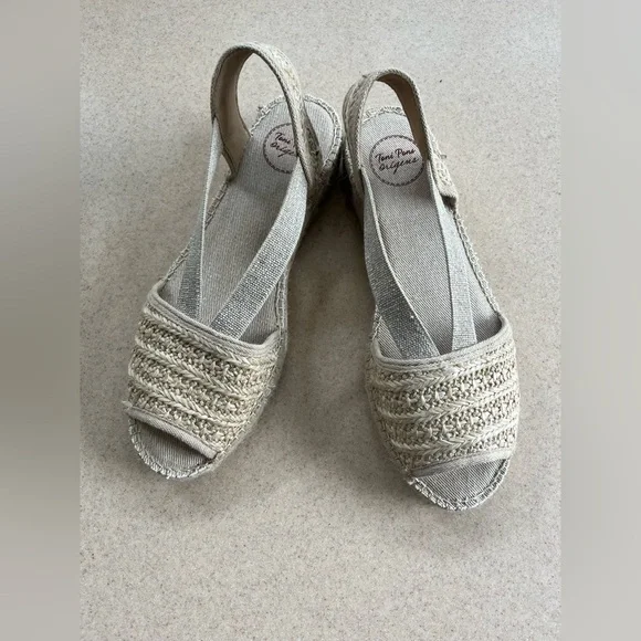 Toni Pons Estel Tan Espadrille Sandals - Picture 3 of 12